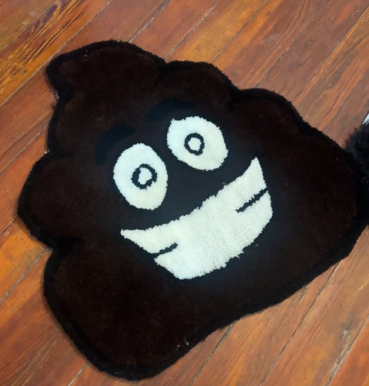 Poop Emoji Rug